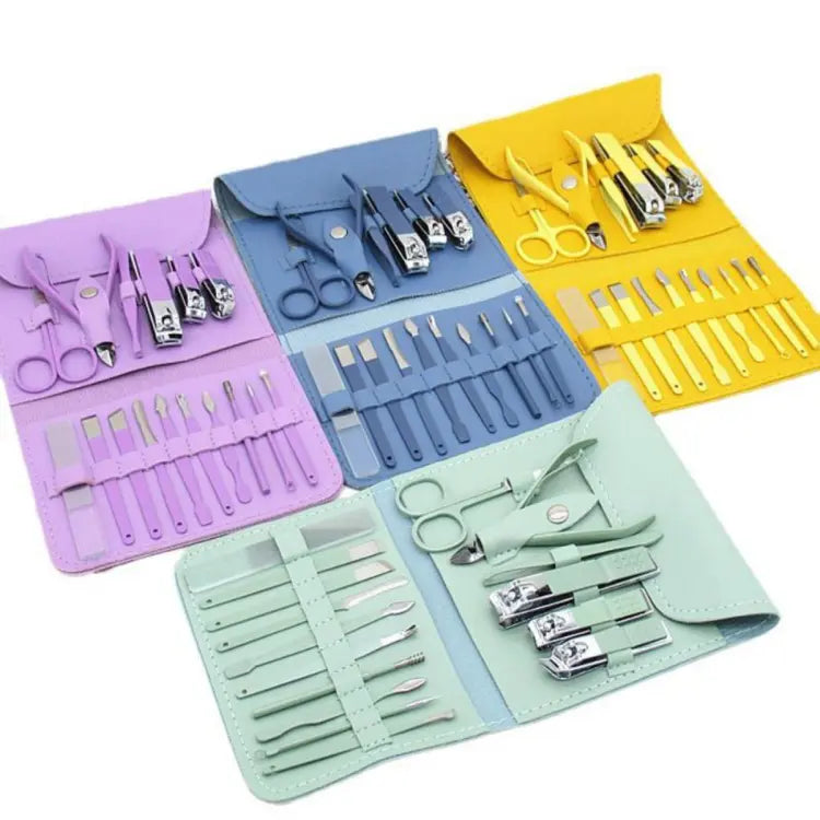16 in 1 Nail kit Manicure Cutters Nail Clipper Set Household