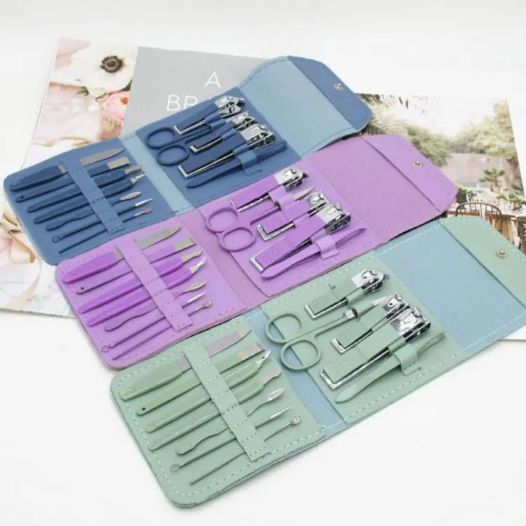 16 in 1 Nail kit Manicure Cutters Nail Clipper Set Household